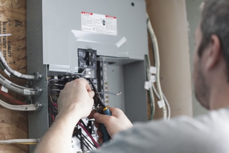 fixing an electrical panel