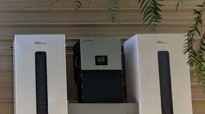 LuxPower 38kWh Battery Installation Photo